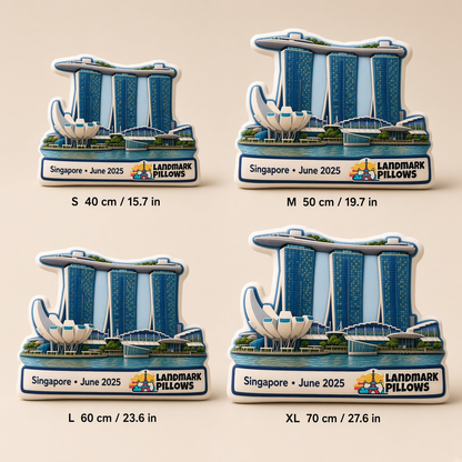 Marina Bay Sands Pillow size guide