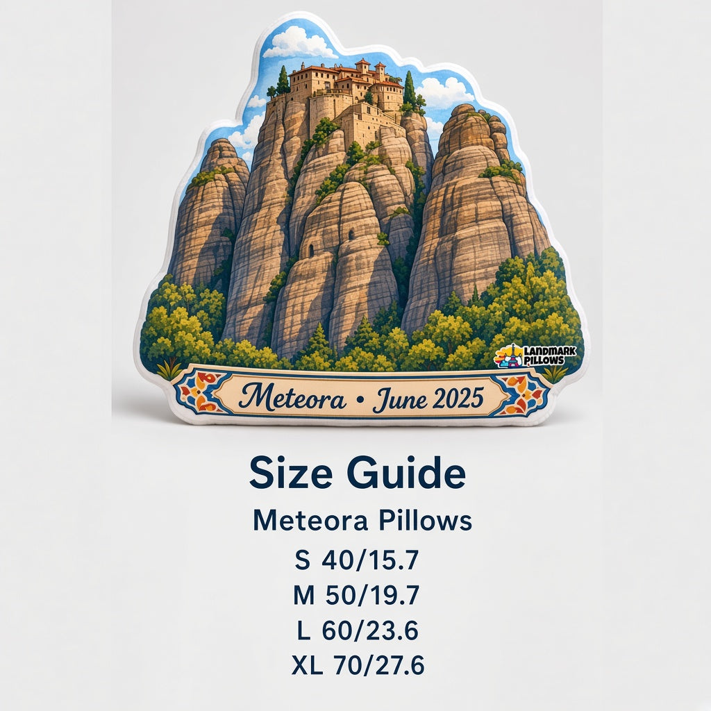 Meteora Pillow — size guide