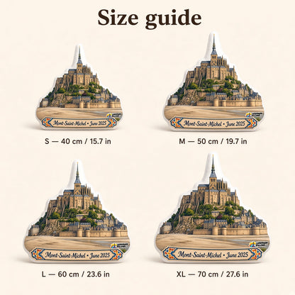 Mont-Saint-Michel Pillow — product image