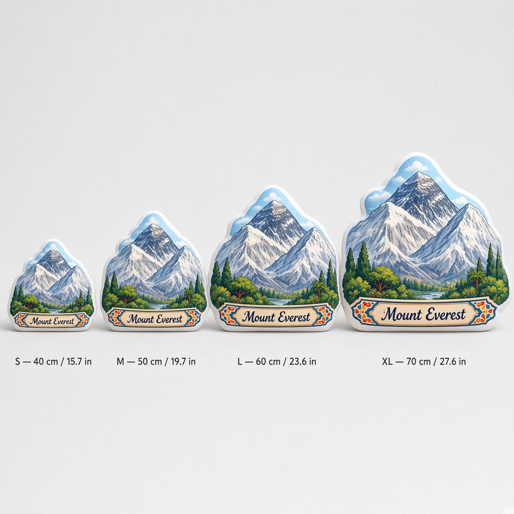 Mount Everest Pillow — product image