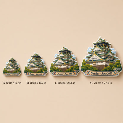 Osaka Castle Pillow â€” size guide