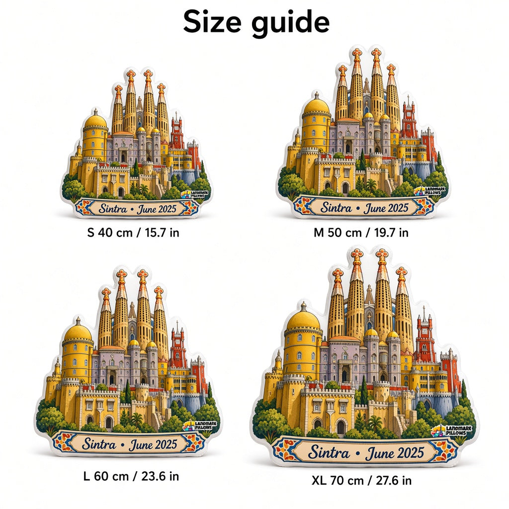 Pena Palace Pillow — size guide