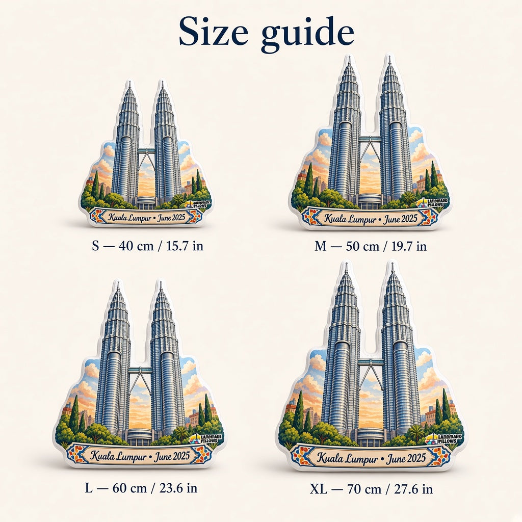 Petronas Towers Pillow — product image