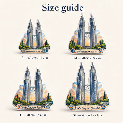 Petronas Towers Pillow — product image