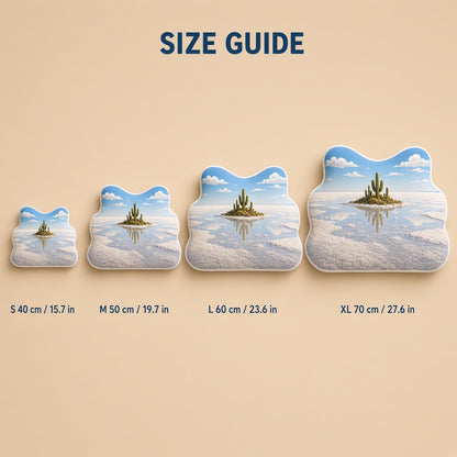 Salar de Uyuni Pillow â€” size guide