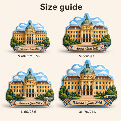 Schönbrunn Palace Pillow — size guide