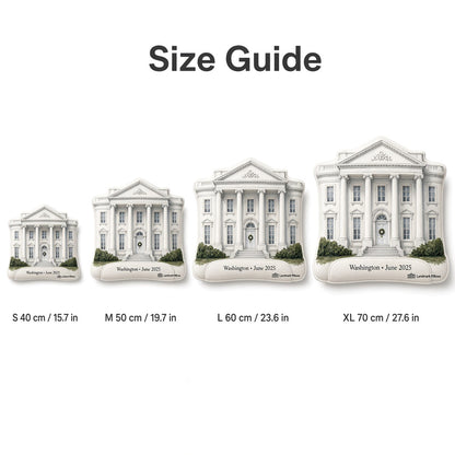 White House Pillow — size guide