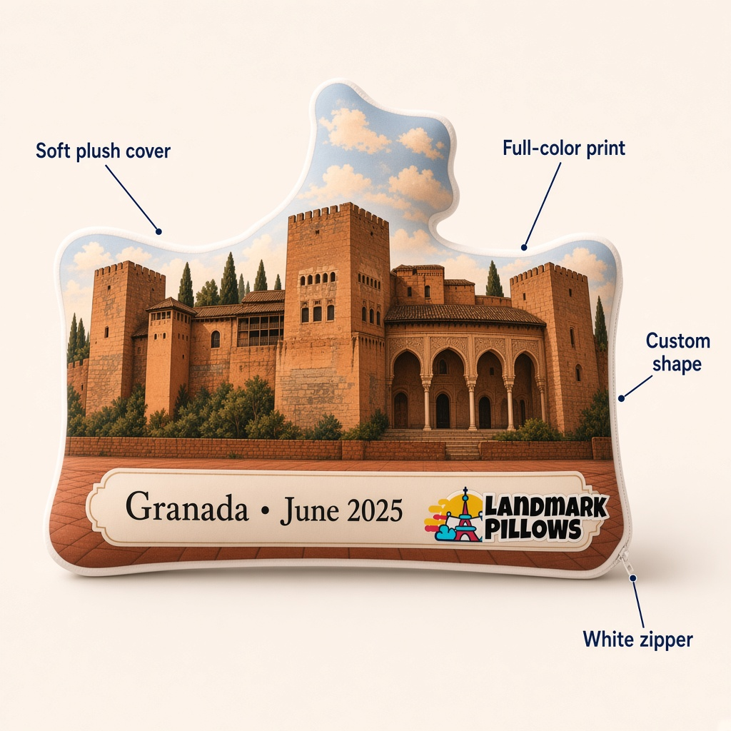 Alhambra Pillow features