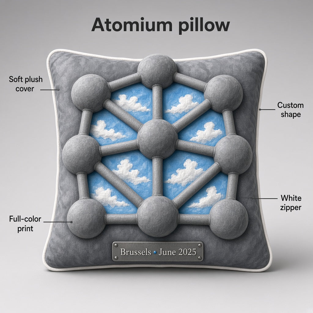 Atomium Pillow — feature graphic