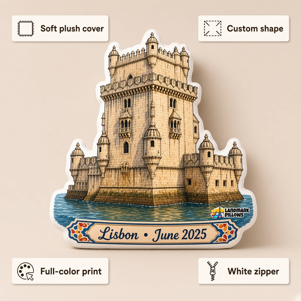 Belém Tower Pillow — feature graphic