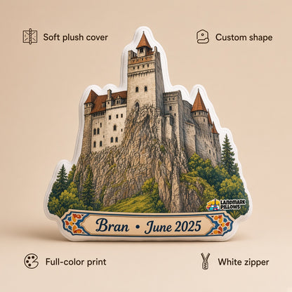 Bran Castle Pillow â€” feature graphic