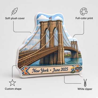 Brooklyn Bridge Pillow — feature graphic