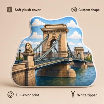 Chain Bridge Pillow â€” feature graphic