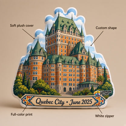 Château Frontenac Pillow â€” feature graphic