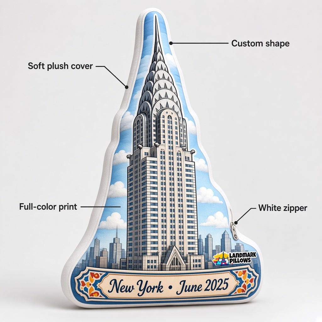 Chrysler Building Pillow — feature graphic