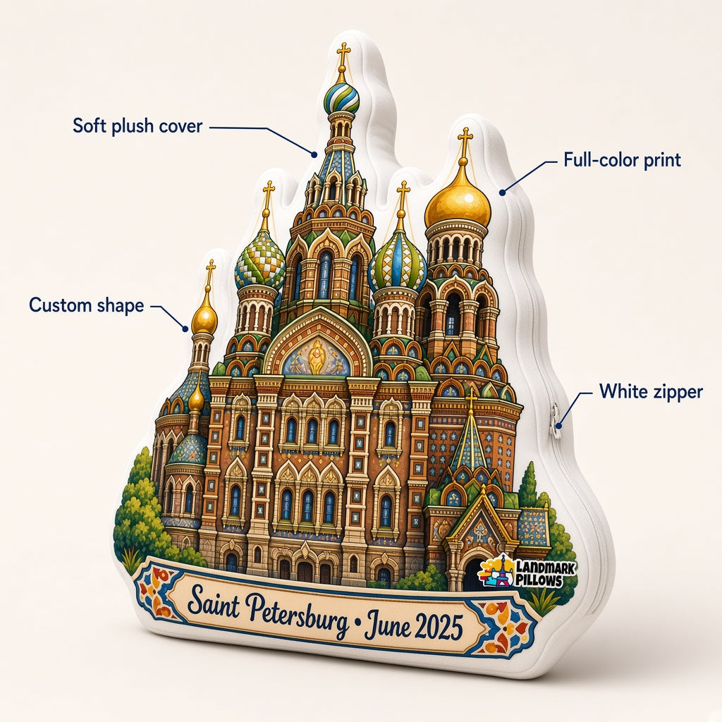 Church of the Savior on Spilled Blood Pillow — feature graphic