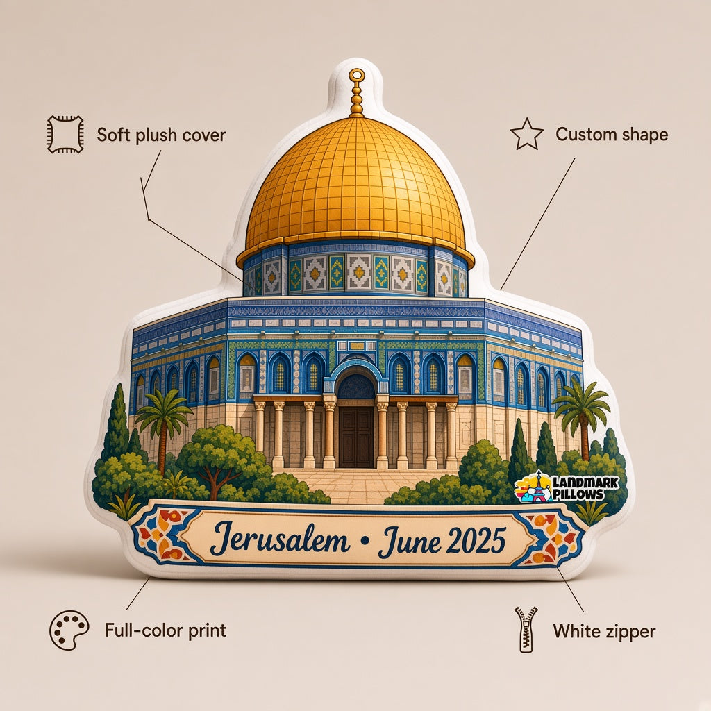 Dome of the Rock Pillow — feature graphic