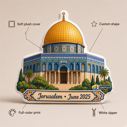 Dome of the Rock Pillow — feature graphic
