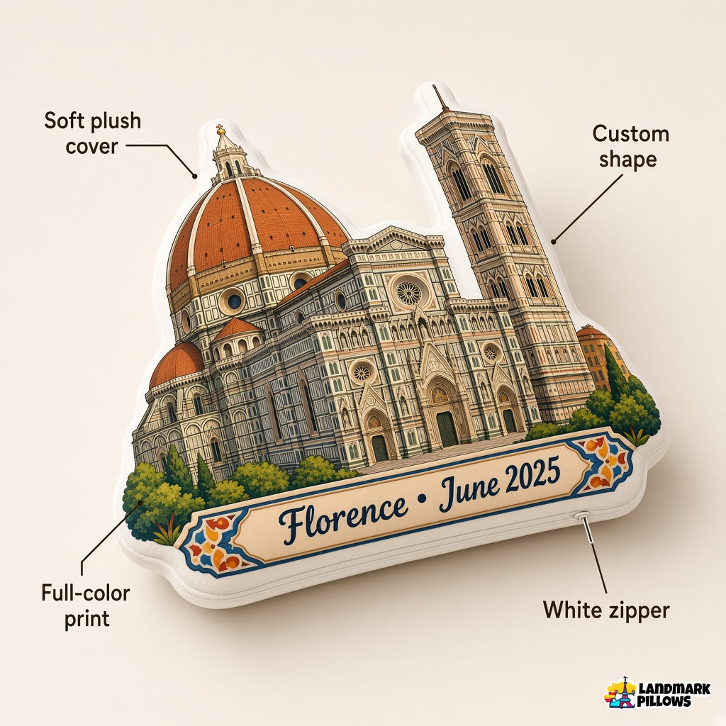 Florence Cathedral Pillow — product image
