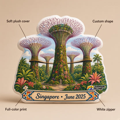 Gardens by the Bay Pillow â€” feature graphic