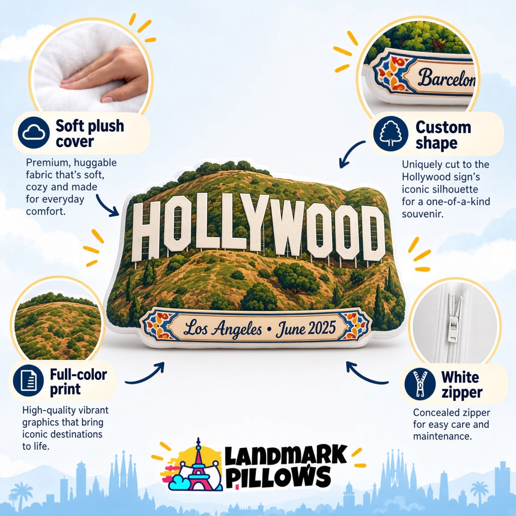 Hollywood Sign Pillow — feature graphic