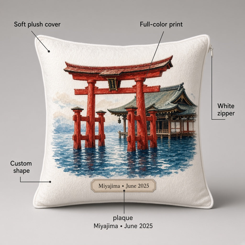 Itsukushima Shrine Pillow — feature graphic