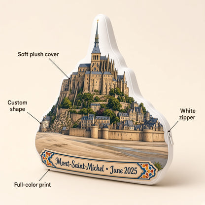 Mont-Saint-Michel Pillow — product image