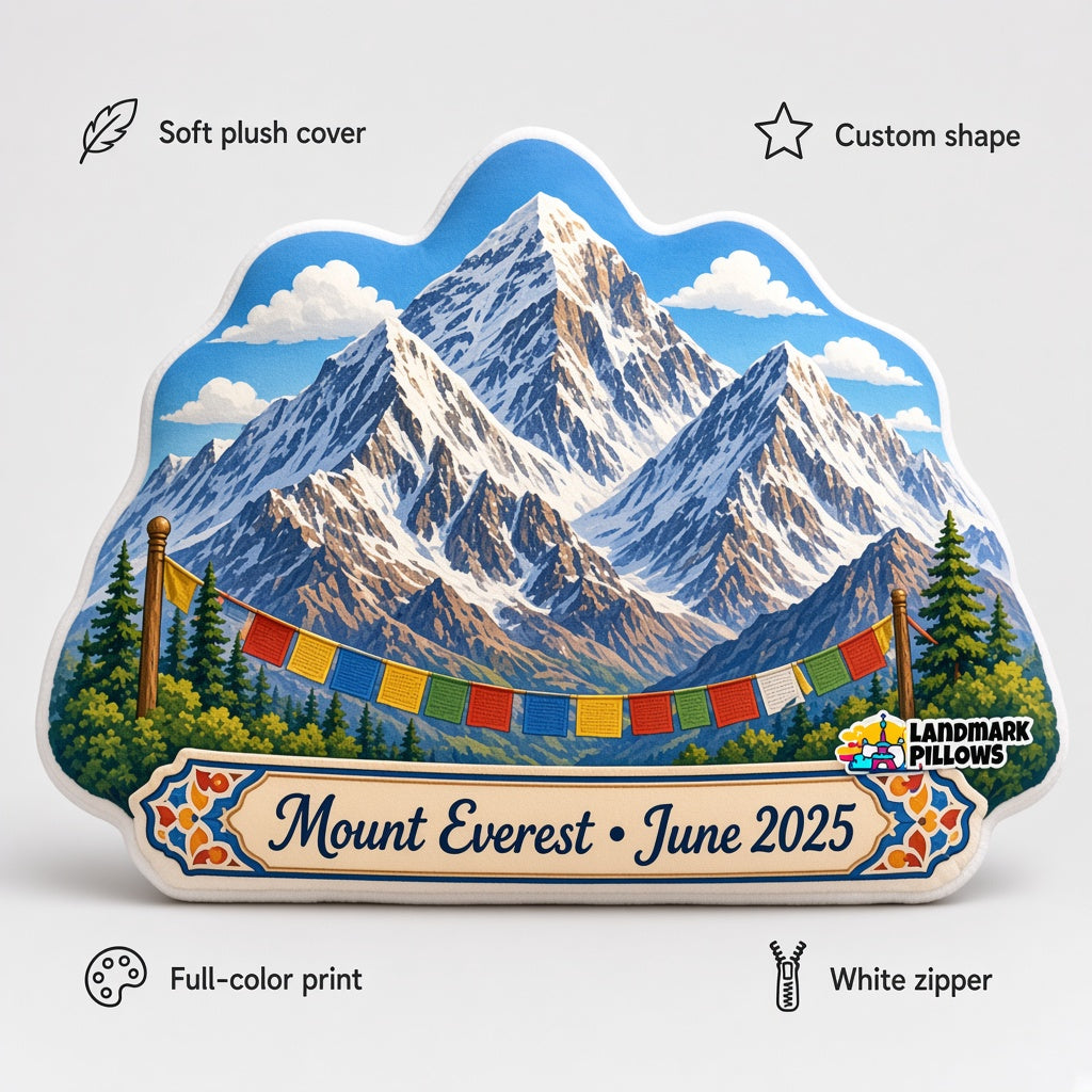 Mount Everest Pillow — product image