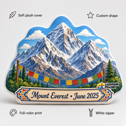 Mount Everest Pillow — product image
