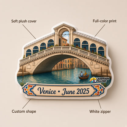 Rialto Bridge Pillow — feature graphic