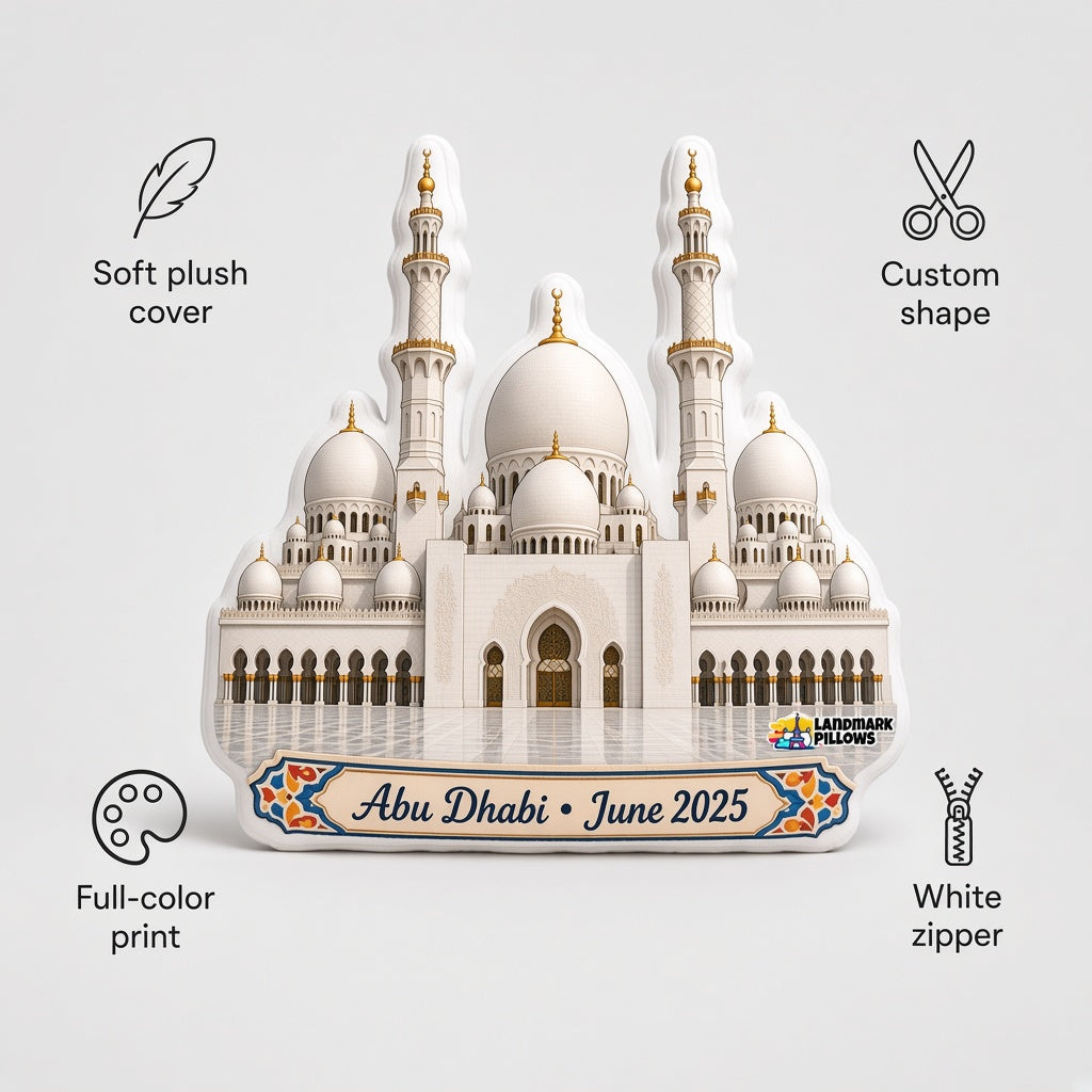 Sheikh Zayed Grand Mosque Pillow — feature graphic