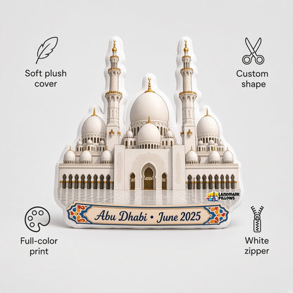 Sheikh Zayed Grand Mosque Pillow — feature graphic