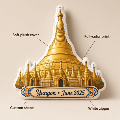 Shwedagon Pagoda Pillow — feature graphic