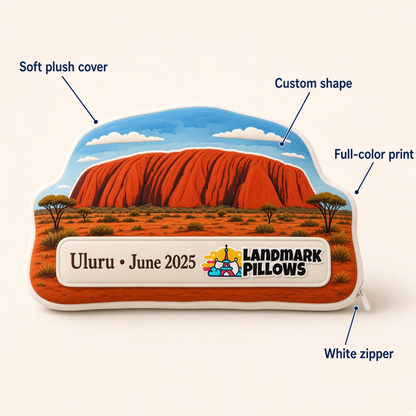 Uluru Pillow features