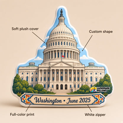 United States Capitol Pillow — feature graphic