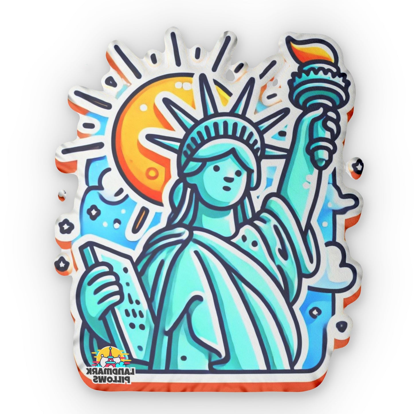 Statue Of Liberty Pillow