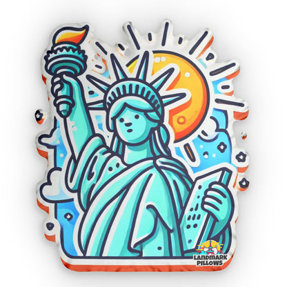 Statue Of Liberty Pillow