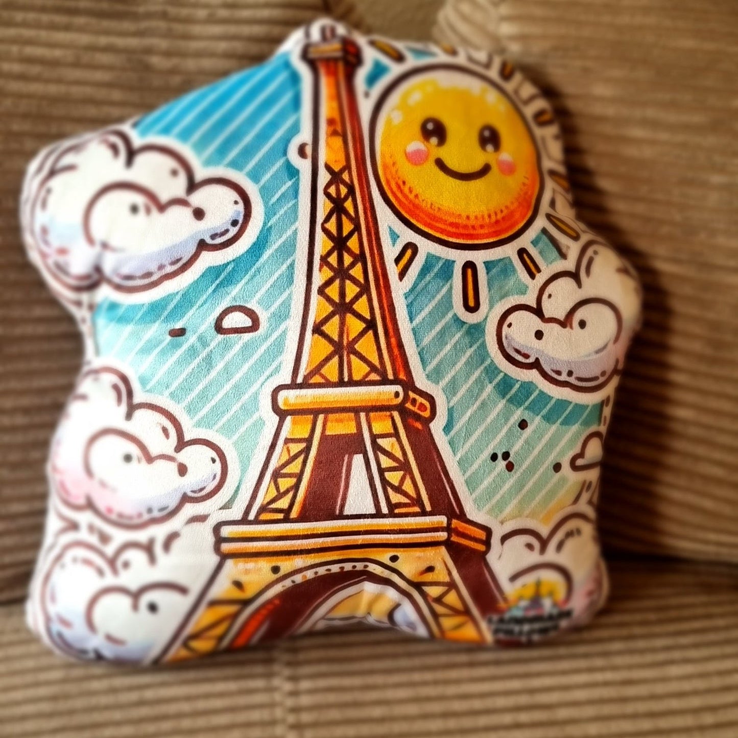 Eiffel Tower Pillow