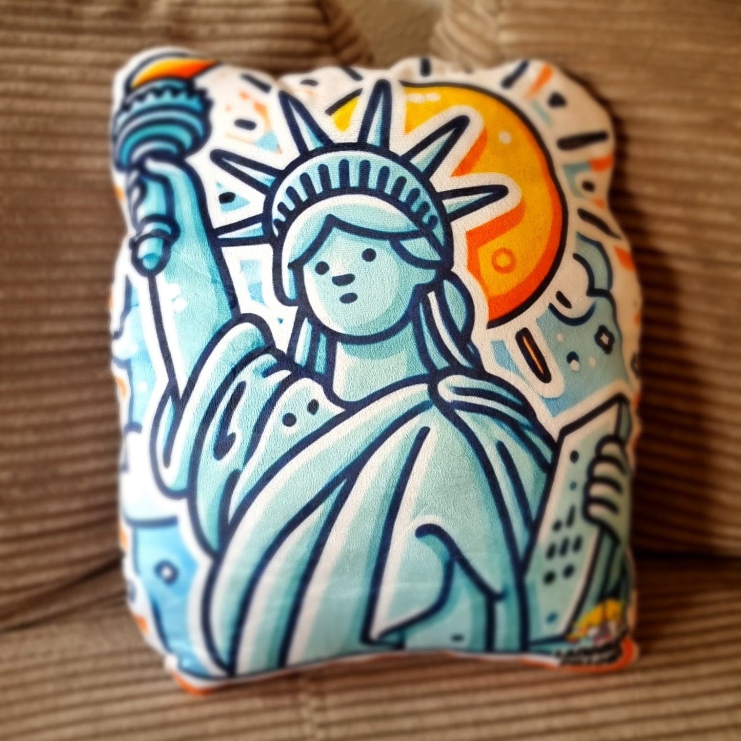 Statue Of Liberty Pillow