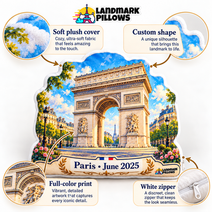 Arc de Triomphe Pillow feature graphic
