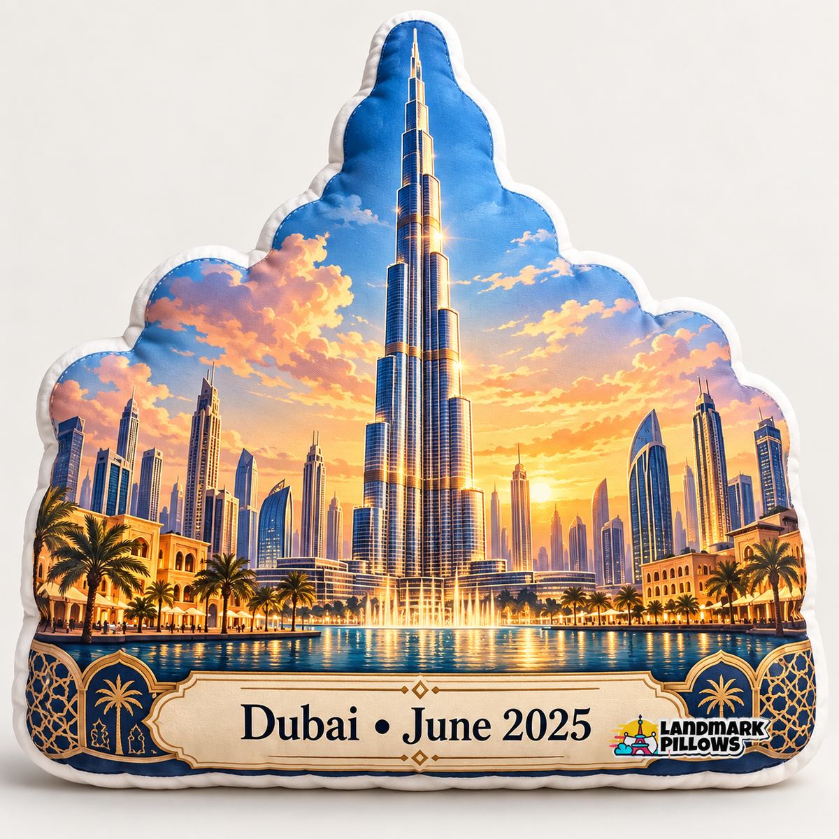 Burj Khalifa Pillow hero image