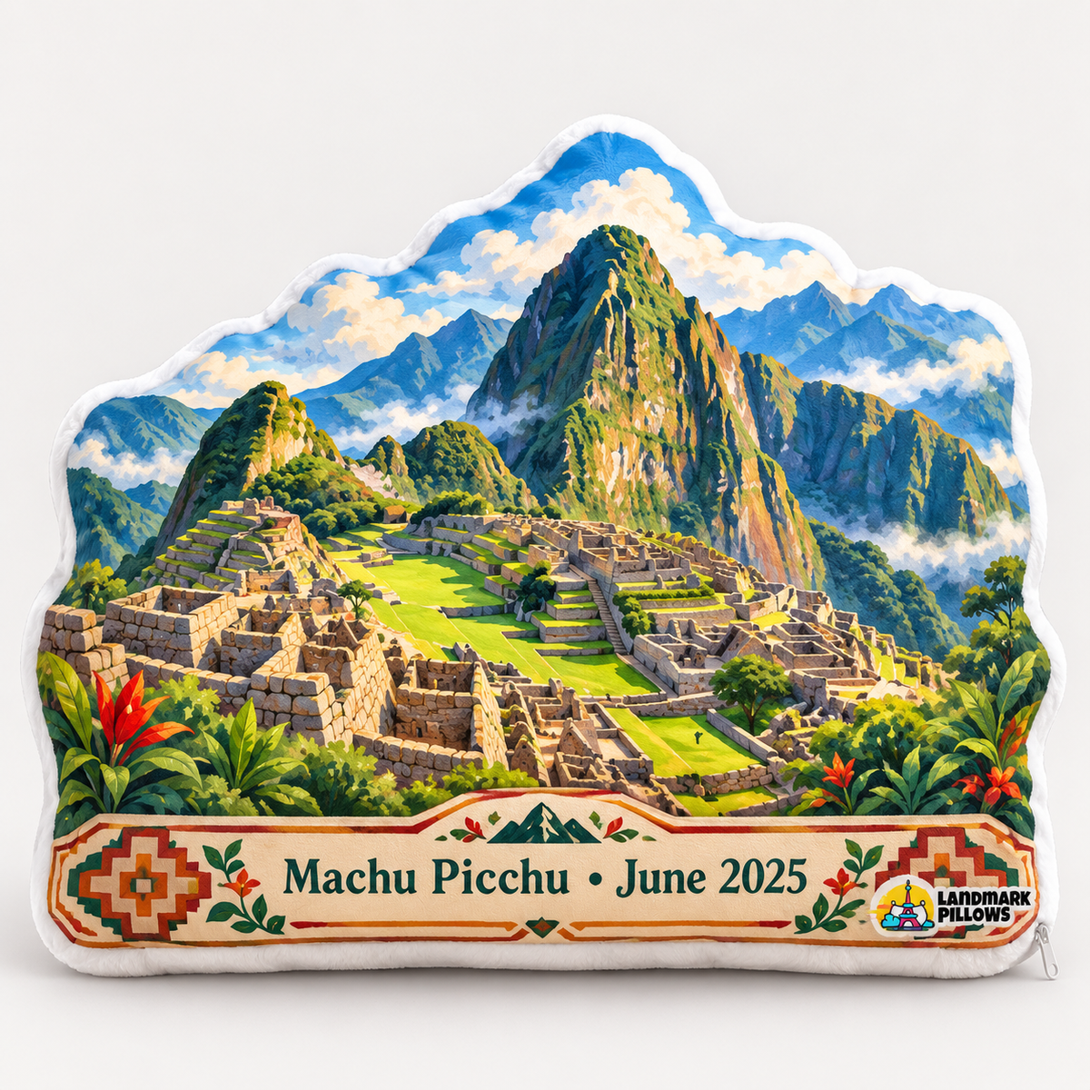 Machu Picchu Pillow hero image